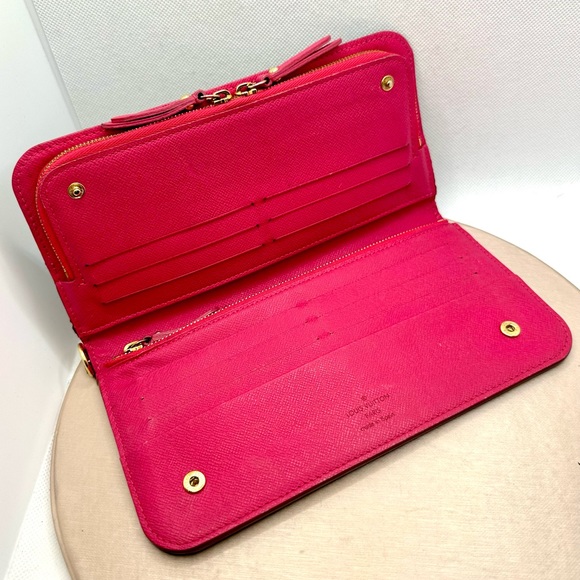 EUC Louis Vuitton x Takashi Murakami Black Portefeuille Insolite Monogram Wallet - Picture 10 of 17